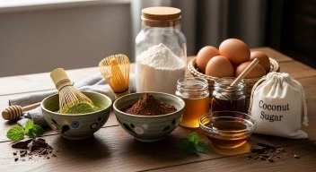 chocolate matcha cake ingredients